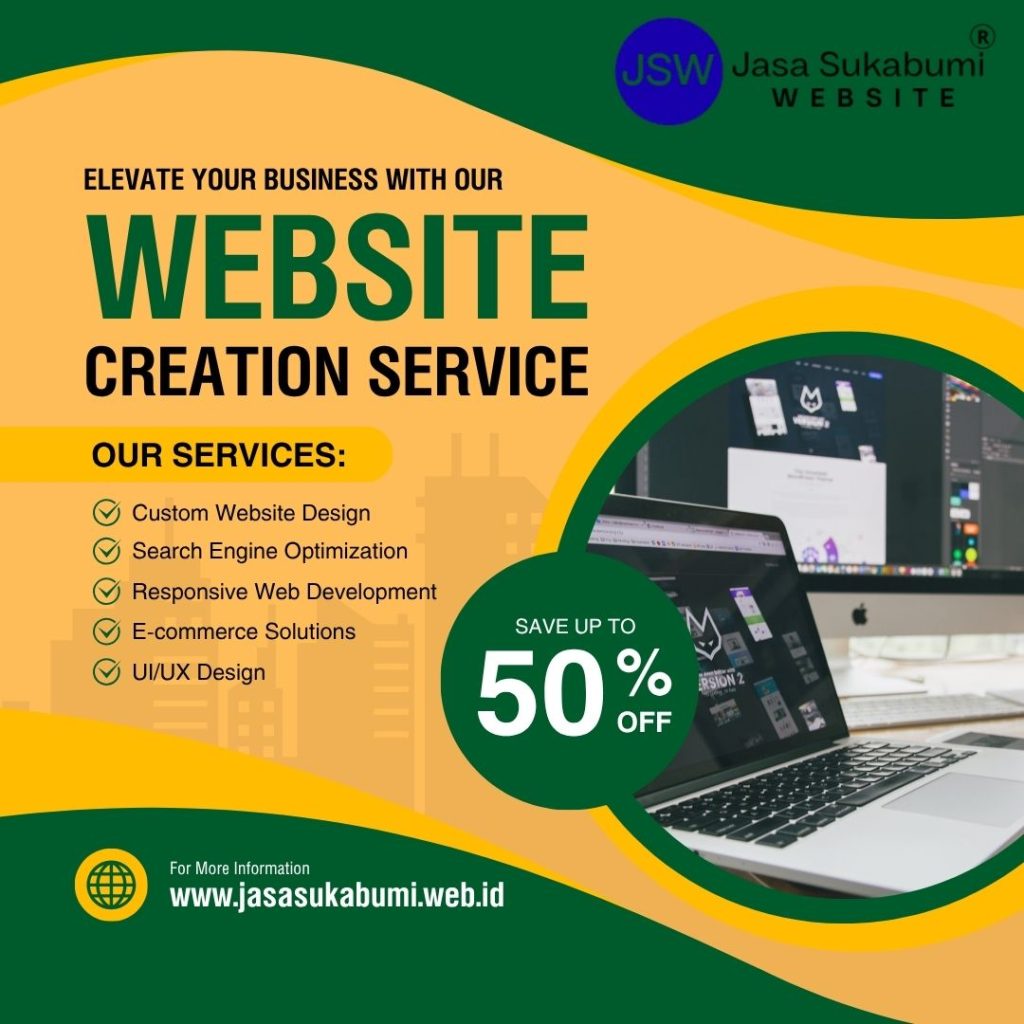 Jasa Bikin Web Di Sukabumi Terjangkau